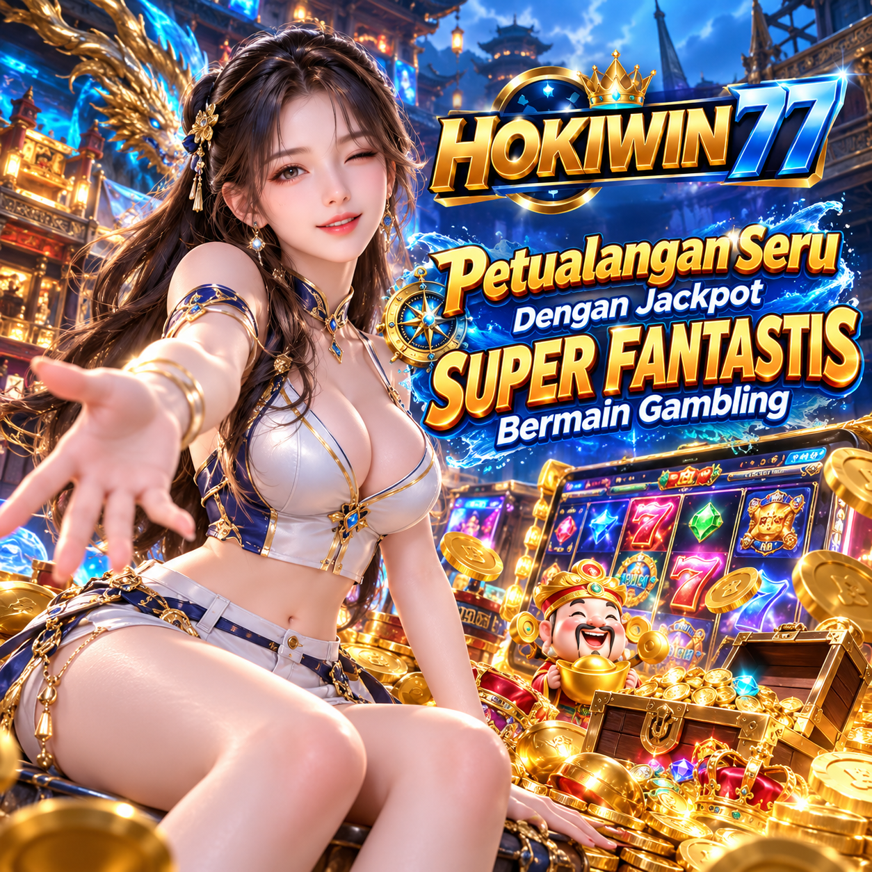 Hokiwin77 Petualangan Seru Dengan Jackpot SUPER FANTASTIS Bermain Gambling by Hey siriusly