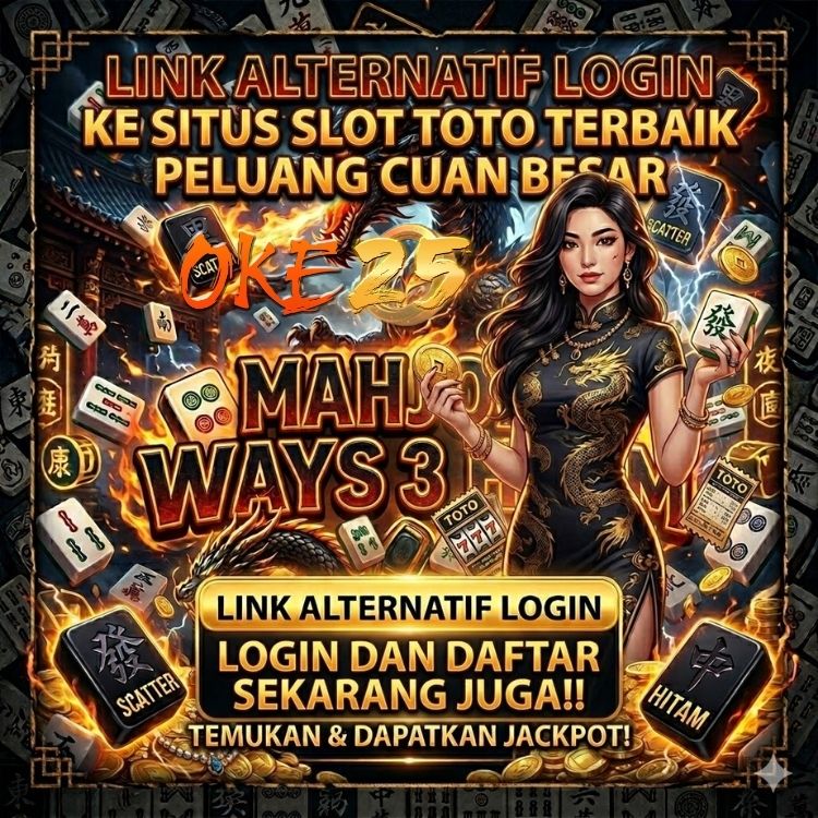 Oke25 - Link Alternatif Login Ke Situs Slot Toto Terbaik Peluang Cuan Besar