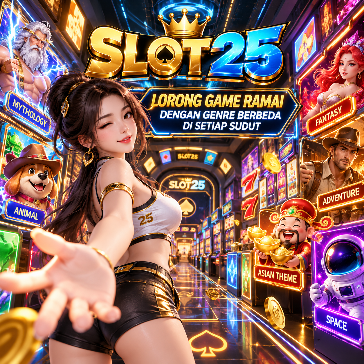 SLOT25 Lorong Game Ramai dengan Genre Berbeda di Setiap Sudut